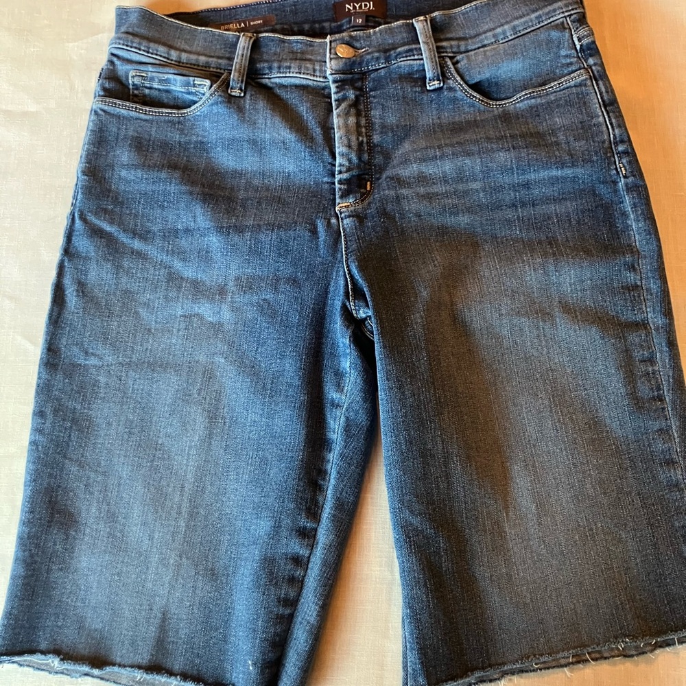 NYDJ Blue Denim Shorts